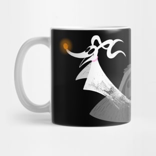 Ghost Dog Reindeer Mug